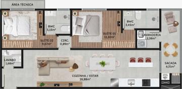 imagem 5 - APARTAMENTO 02 SUÍTES À VENDA, R$ 799.00,00 BAIRRO GRAVATÁ EM NAVEGANTES imagem 5 - APARTAMENTO 02 SUÍTES À VENDA, R$ 799.00,00 BAIRRO GRAVATÁ EM NAVEGANTES