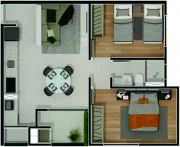 imagem 1 - APARTAMENTO 02 DORMITÓRIOS, GRAVATÁ, NAVEGANTES- GRAN FELICITA UP HOUSE imagem 1 - APARTAMENTO 02 DORMITÓRIOS, GRAVATÁ, NAVEGANTES- GRAN FELICITA UP HOUSE