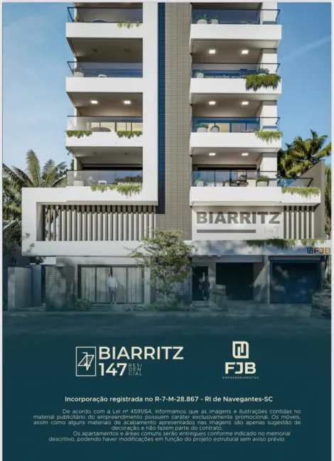 imagem 2 - APARTAMENTO 03 DORMITÓRIOS (SENDO 01 SUÍTE), TERRAÇO PRIVATIVO, R$ 862.000,00, CENTRO, NAVEGANTES! imagem 2 - APARTAMENTO 03 DORMITÓRIOS (SENDO 01 SUÍTE), TERRAÇO PRIVATIVO, R$ 862.000,00, CENTRO, NAVEGANTES!