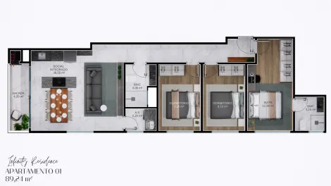 imagem 1 - APARTAMENTO 03 DORMITÓRIOS, 150MTS DO MAR, R$ 775.000,00, CENTRO DE NAVEGANTES! imagem 1 - APARTAMENTO 03 DORMITÓRIOS, 150MTS DO MAR, R$ 775.000,00, CENTRO DE NAVEGANTES!