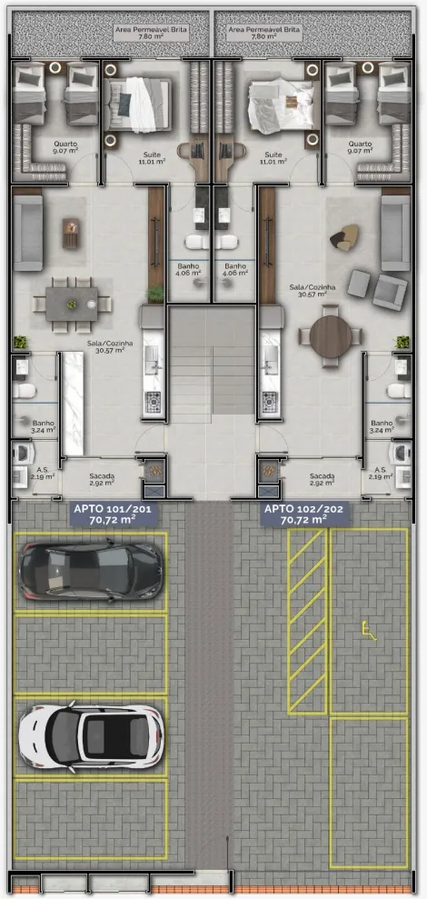 imagem 1 - APARTAMENTO 02 DORMITÓRIOS À VENDA, R$ 480.000,00 BAIRRO GRAVATÁ EM NAVEGANTES imagem 1 - APARTAMENTO 02 DORMITÓRIOS À VENDA, R$ 480.000,00 BAIRRO GRAVATÁ EM NAVEGANTES