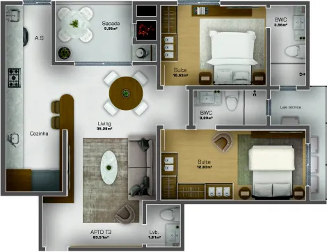 imagem 1 - APARTAMENTO 02 SUÍTES À VENDA R$ 769.465,38 BAIRRO CENTRO EM NAVEGANTES imagem 1 - APARTAMENTO 02 SUÍTES À VENDA R$ 769.465,38 BAIRRO CENTRO EM NAVEGANTES