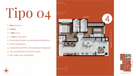 imagem 5 - APARTAMENTO 02 DORMITÓRIOS À VENDA, R$ 900.000,00 BAIRRO GRAVATÁ EM NAVEGANTES imagem 5 - APARTAMENTO 02 DORMITÓRIOS À VENDA, R$ 900.000,00 BAIRRO GRAVATÁ EM NAVEGANTES